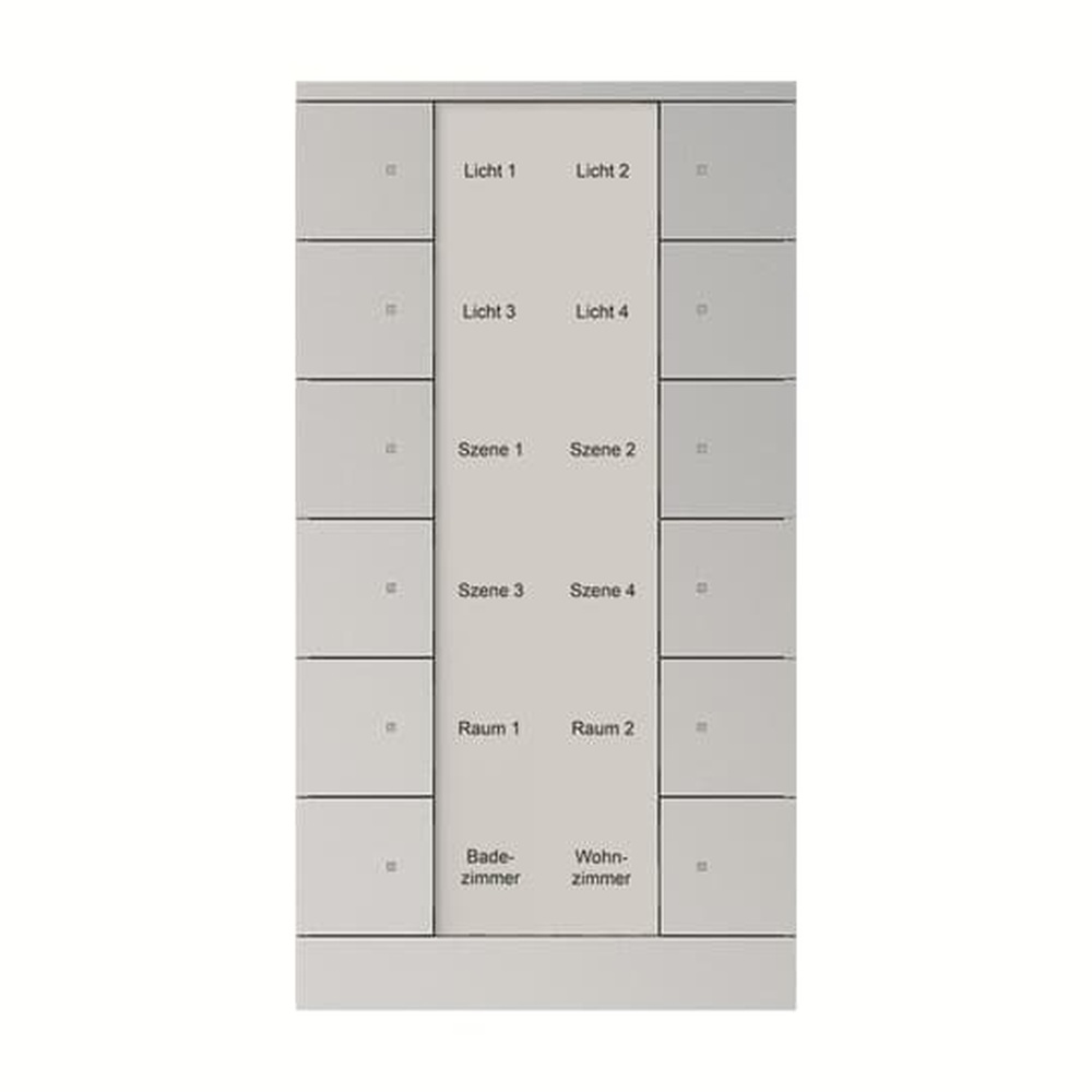 Busch-Jaeger Bedienelement 12fach SB/U12.0.11-83 Nr. 2CKA006330A0077