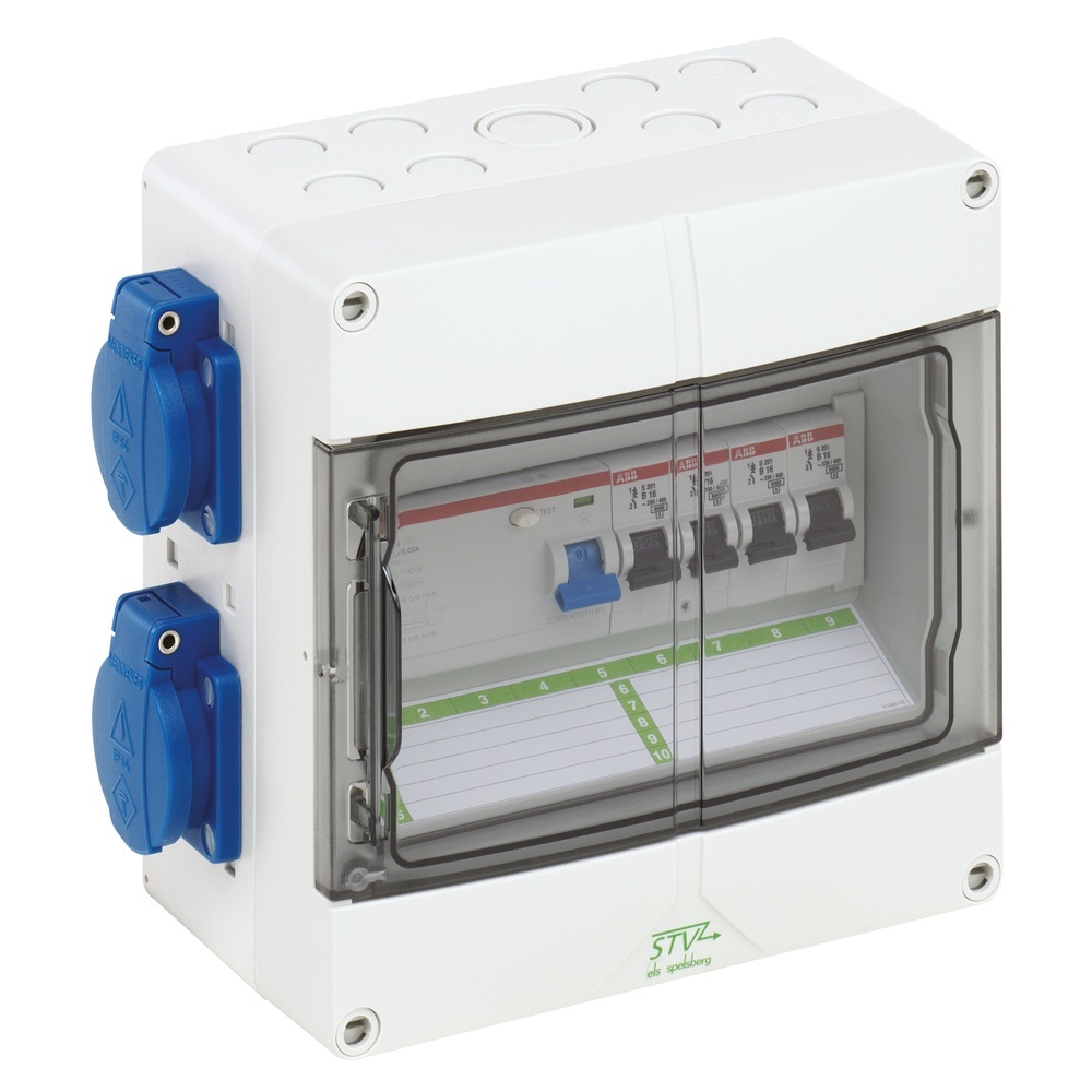 Spelsberg Steckdosen Kombination 72940401 Typ STV 904- K
