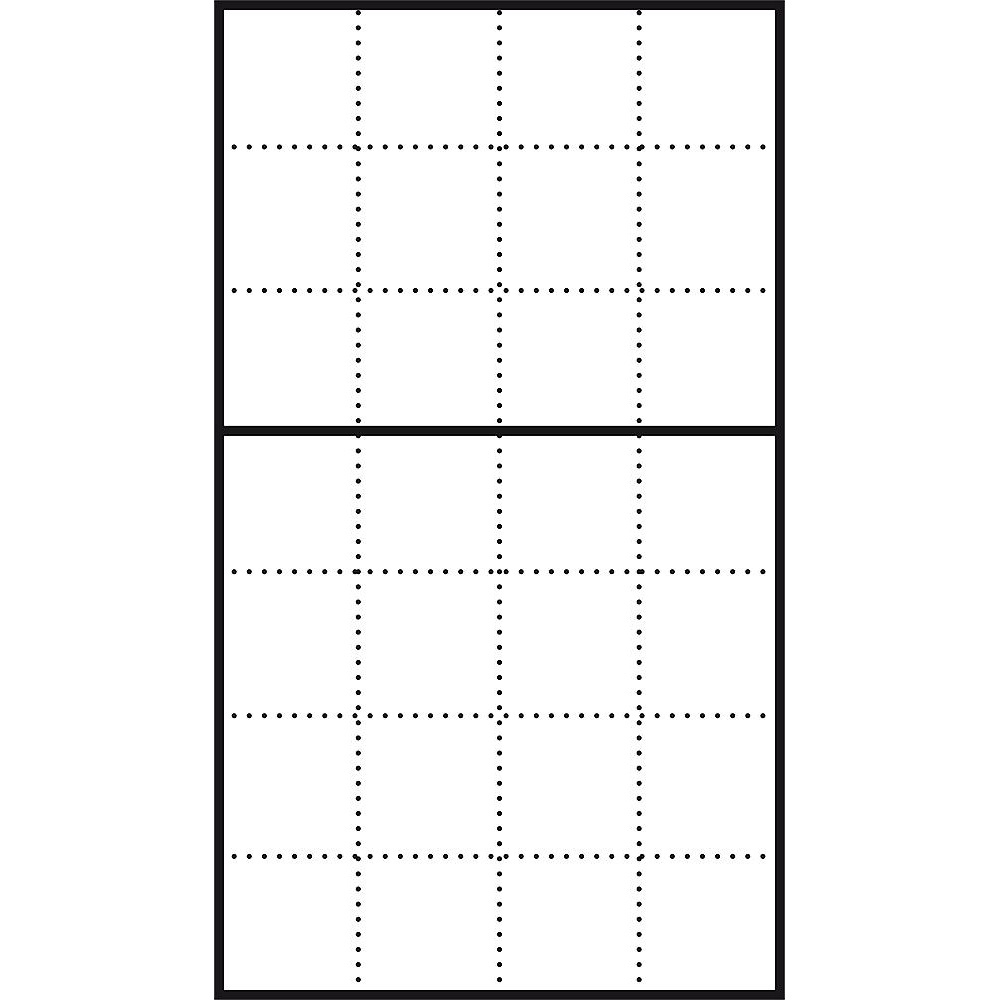 Siedle Kombirahmen 200029112-00 Typ KR 611-7/4-0 SM