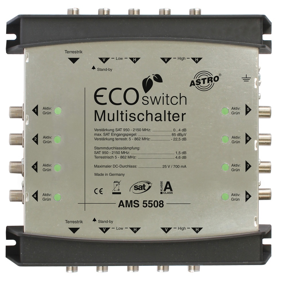 Astro Bit Profi-Multischalter 5 in 8 360582 Typ AMS 5508 ECOswitch