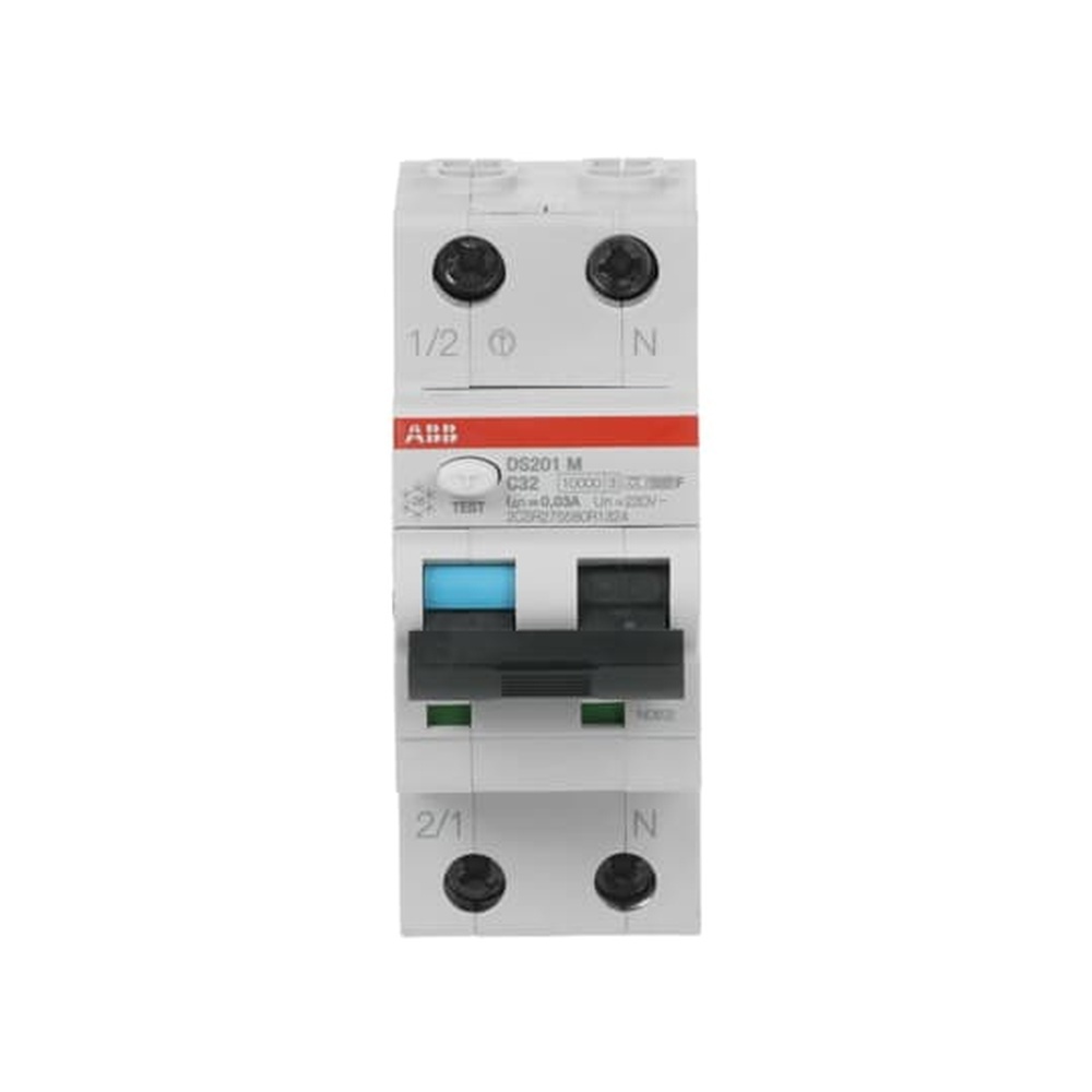 ABB Kombination FI Schalter Leitungsschutzschalter 2CSR275580R1324 Typ DS201MF-C32/0,03
