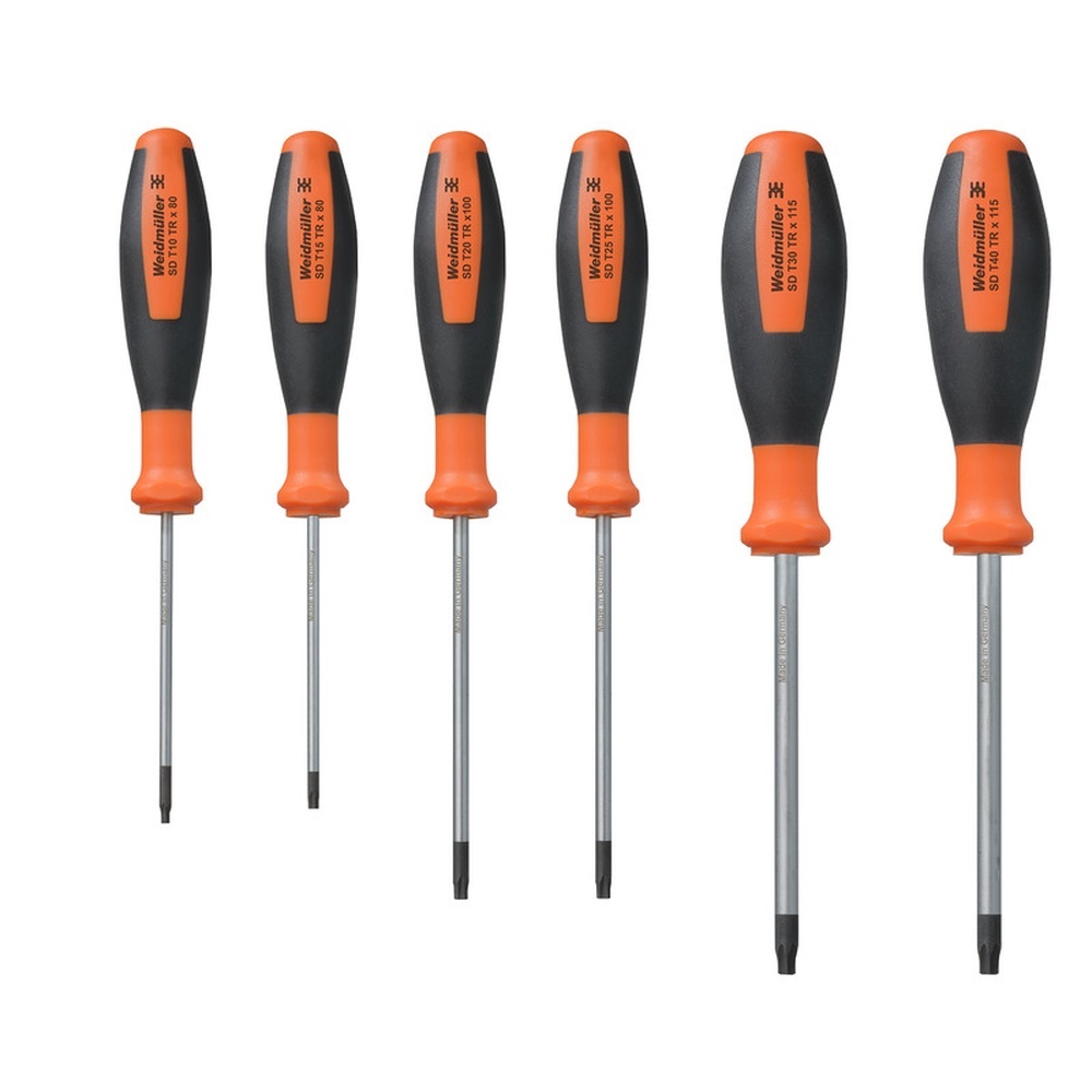 Weidmüller Schraubendreher 2749230000 Typ SD SET T10/15/20/25/30/40 TR