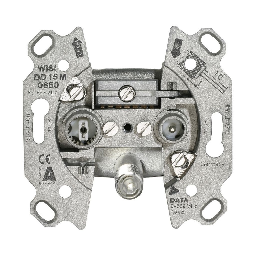 Wisi Breitband Modemdosen 14568 Typ DD15M0650