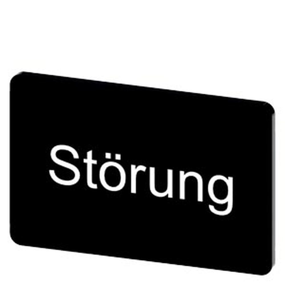 Siemens Bezeichnungsschild 3SU1900-0AD16-0AQ0