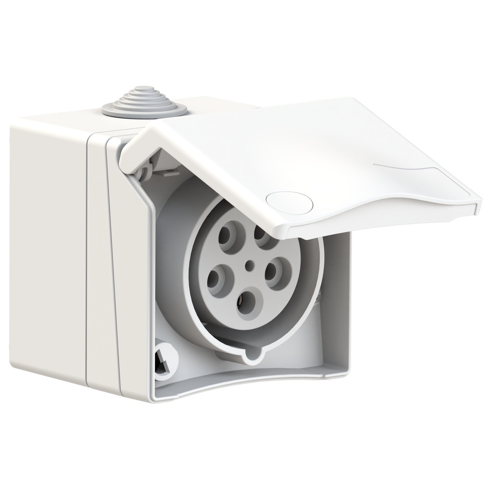 Bals Wandsteckdose 110711 Typ 110711/CEE-Steckdose16A5pIP44400V6h