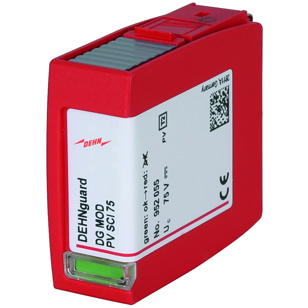 Dehn + Söhne Überspannungsableiter 952055 Typ DG MOD PV SCI 75