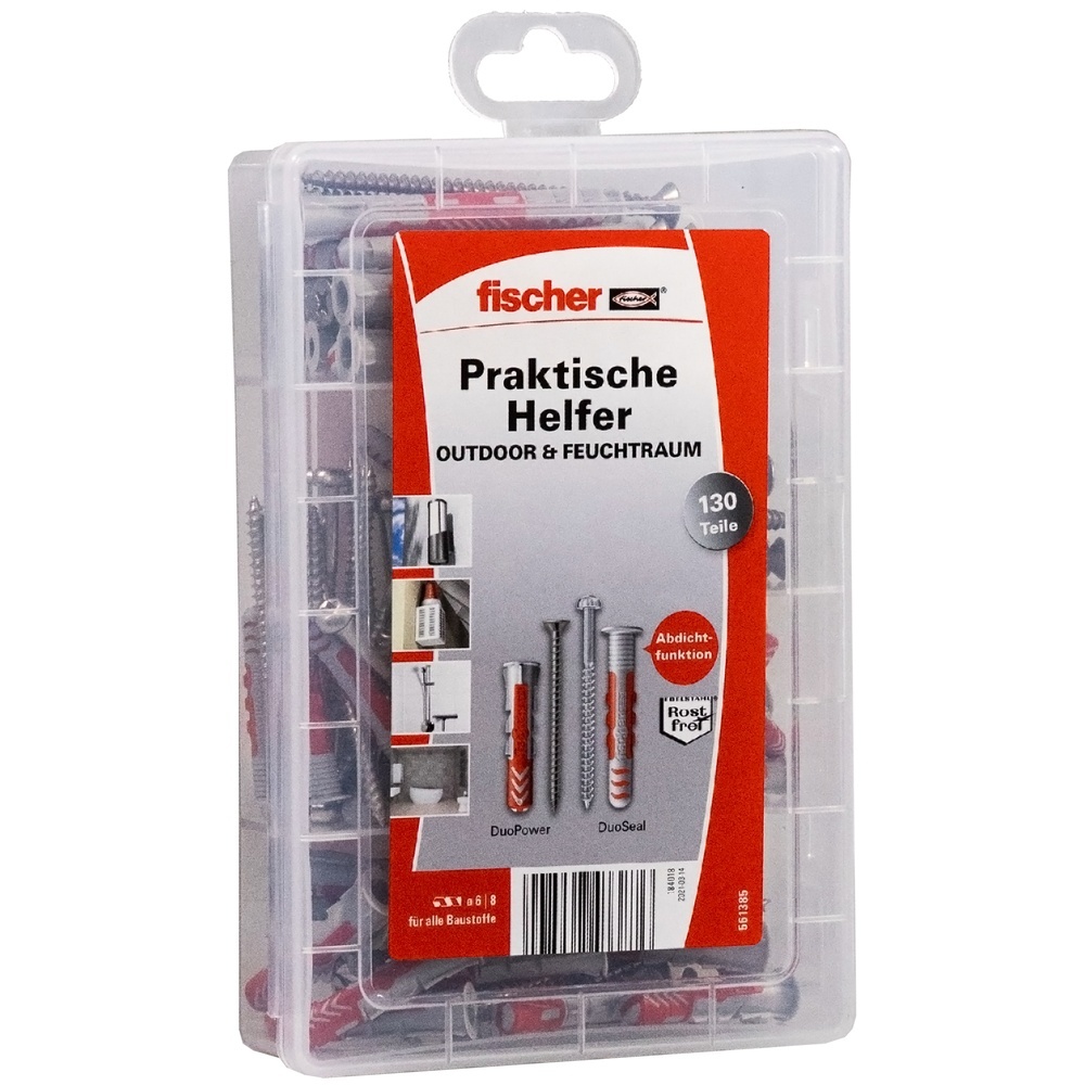 Fischer Box Outdoor Feuchtraum 561385 Typ fischer Prak-Helfer-Box Outdoor/Feucht (130)