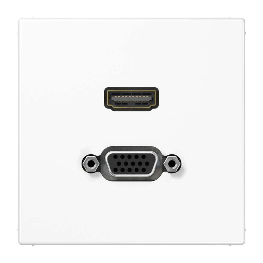 Jung HDMI und VGA Tragring MA LS 1173 WW