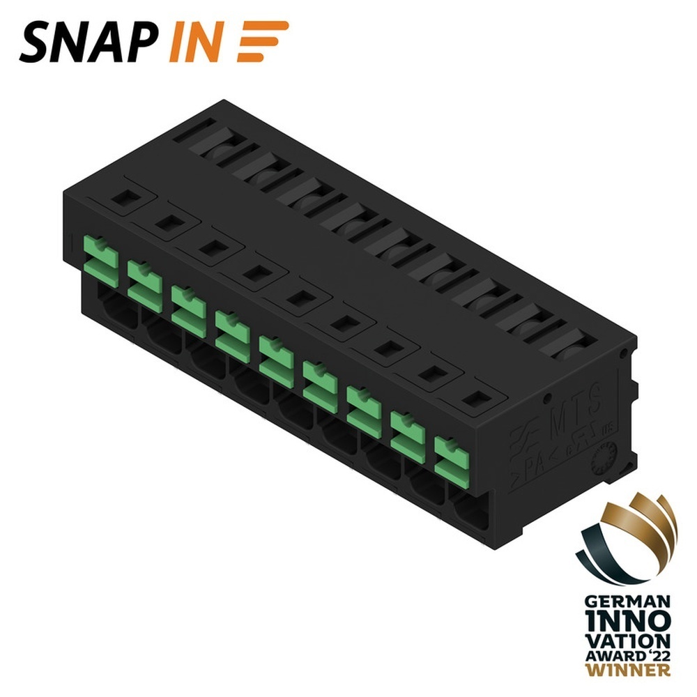 Weidmüller Leiterplattenklemme 2913670000 Typ MTS 5/09 H T4 B T