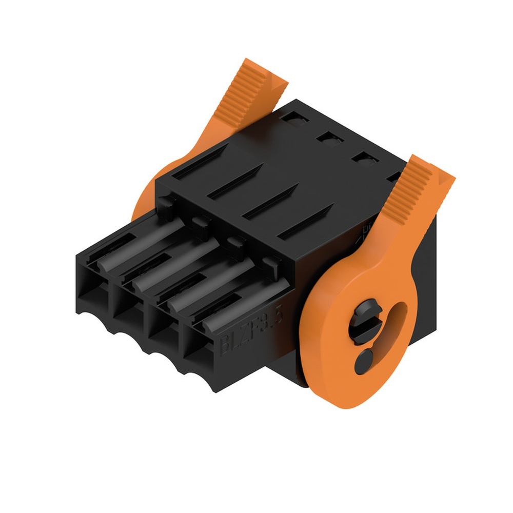 Weidmüller Leiterplattensteckverbinder 1691820000 Typ BLZF 3.50/04/180LH SN BK BX