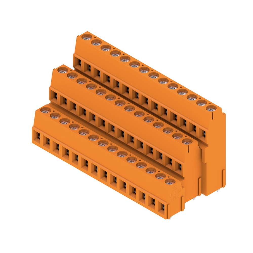 Weidmüller Leiterplattenklemme 1769740000 Typ LM3R 5.08/42/90 3.5SN OR BX