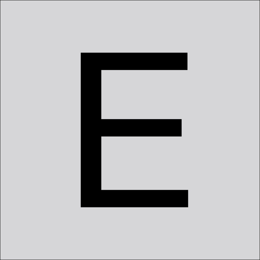 RZB Großbuchstabe 99222.003.E