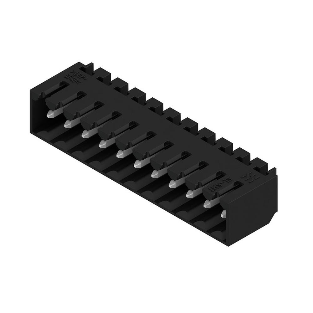 Weidmüller Leiterplattensteckverbinder 1761634001 Typ SL-SMT 3.50/11/90G 1.5SN BK RL