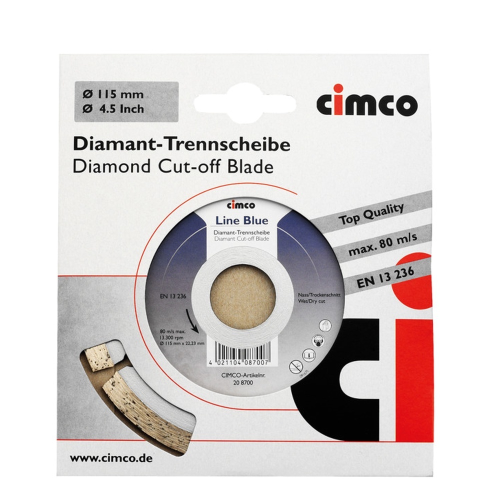 Cimco Diamant Trennscheiben 208706