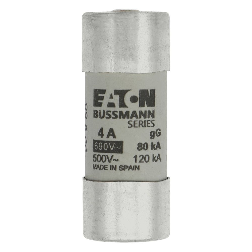 Eaton Sicherungseinsatz C22G4S Typ CYL GG 22,2X58 4A/STR