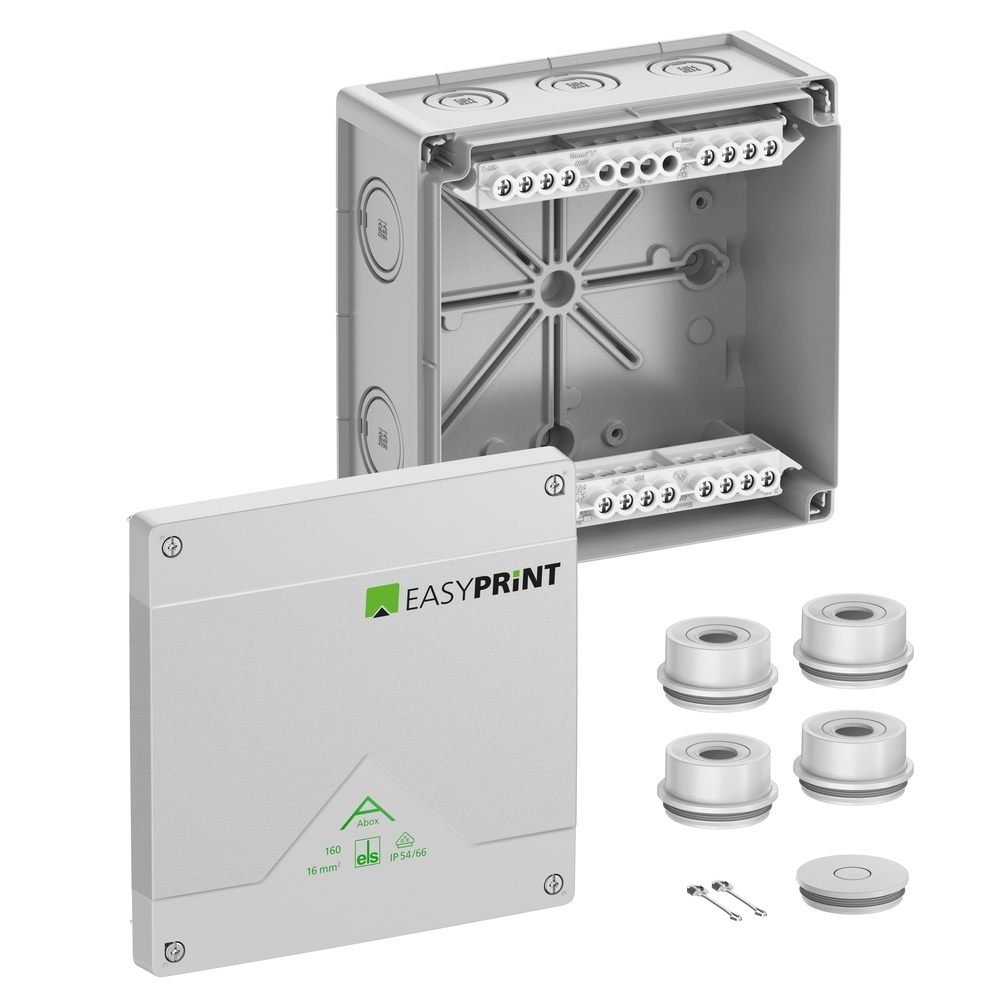 Spelsberg Abzweigkasten 816420EP Typ Abox 160-16² EasyPrint