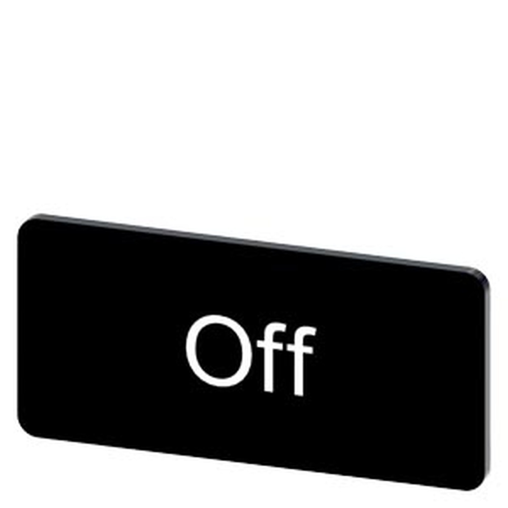 Siemens Bezeichnungsschild 3SU1900-0AC16-0DK0