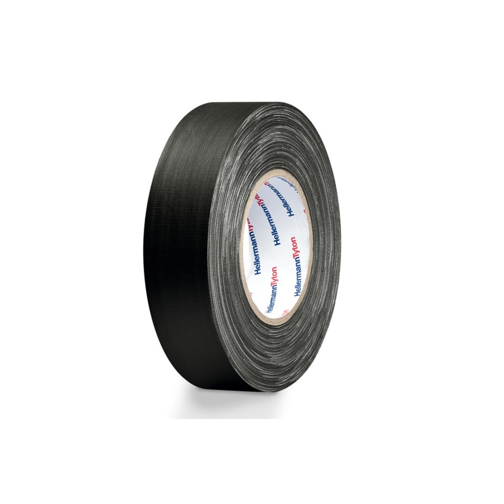 Hellermann Gewebeband 712-00204 Typ HTAPE-TEX-19x10 CO BK 10
