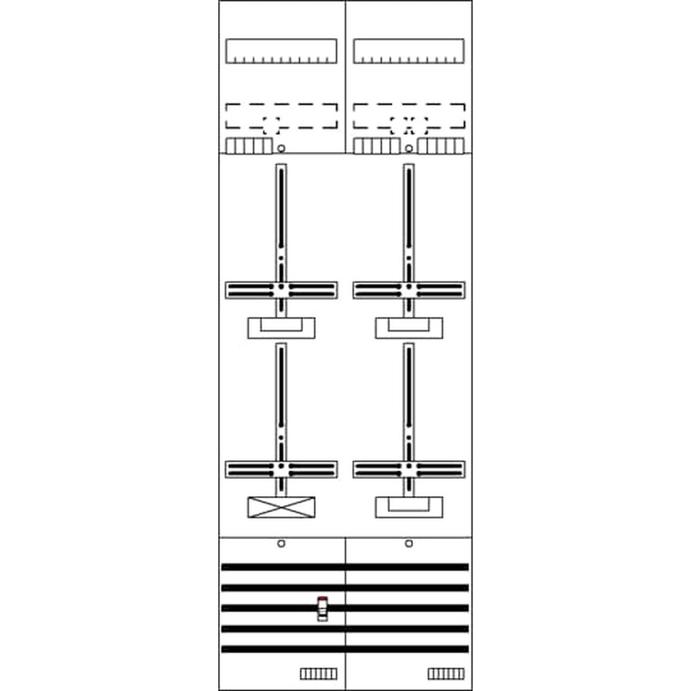 Striebel & John Zählerkomplettfeld 2CPX054116R9999 Typ DF29G3B