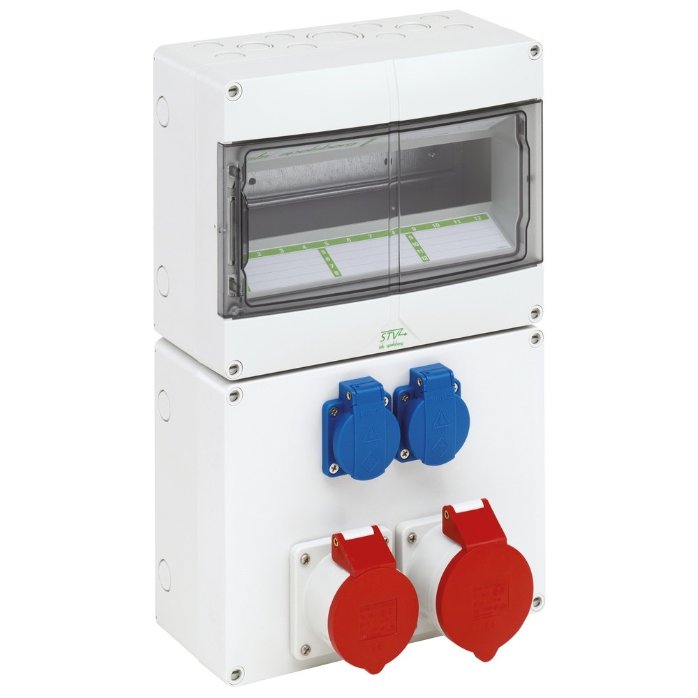 Spelsberg Steckdosen Kombination 73132201 Typ STV 1222-S