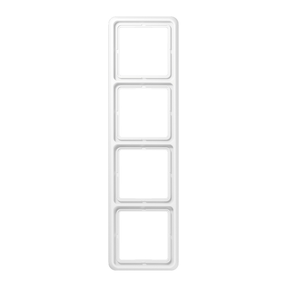 Jung Rahmen 4fach CD 584 WW