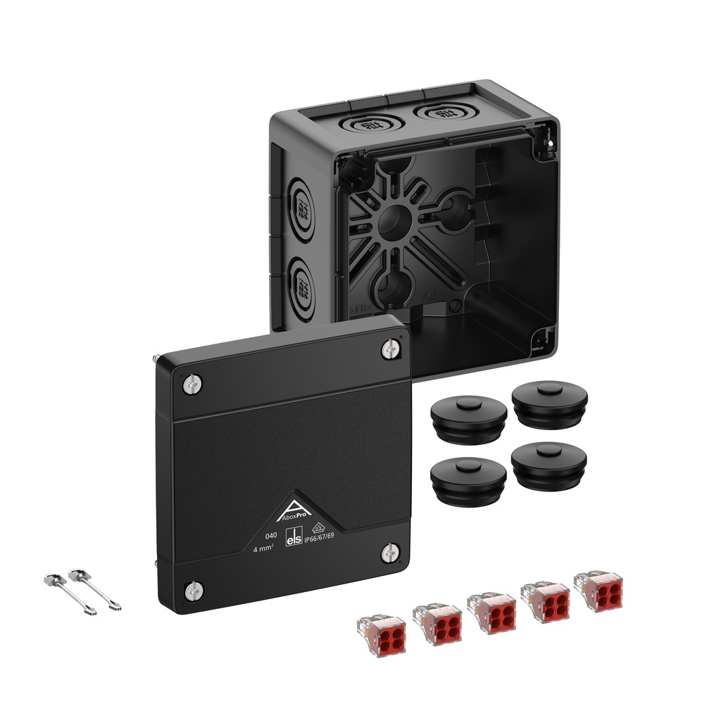 Spelsberg Abzweigkasten 40402001 Typ Abox Pro 040-4²/sw