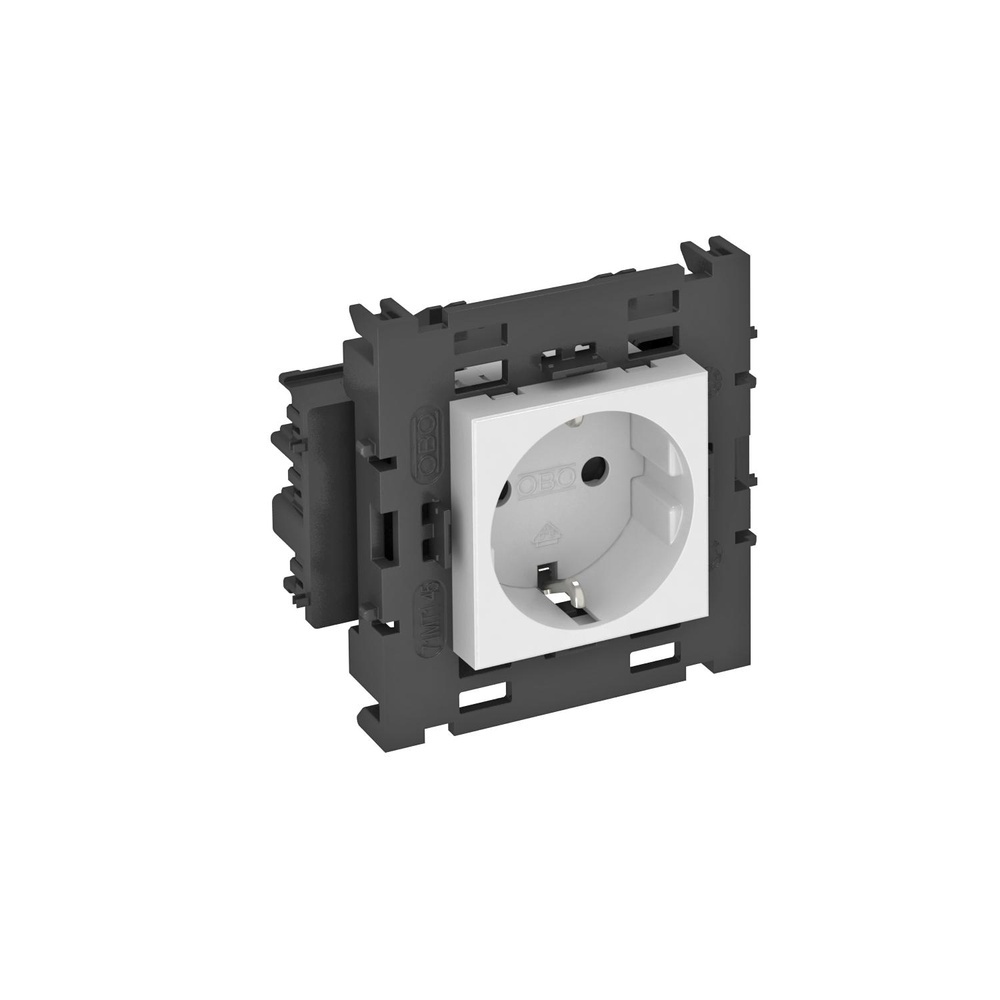 OBO Bettermann Steckdose 6120412 Typ STD-D0C8 RW1