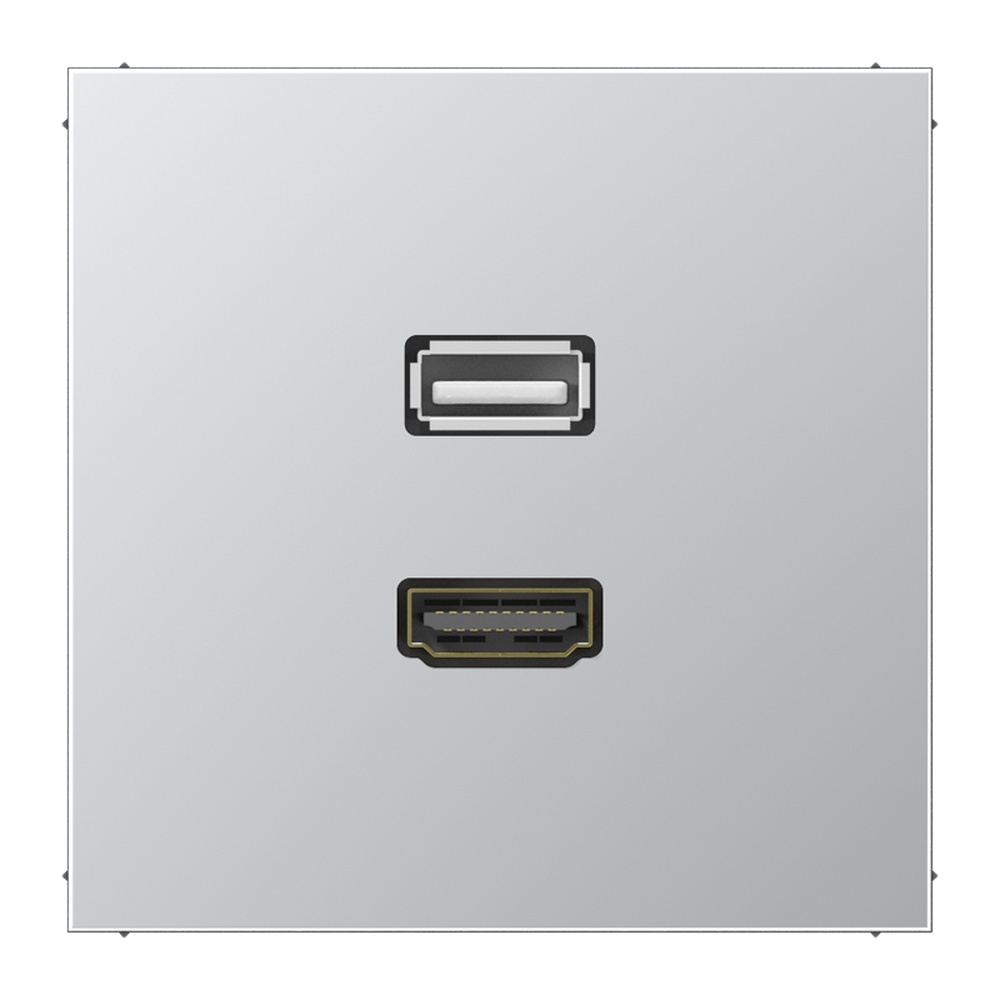 Jung HDMI USB Tragring MA AL 1163