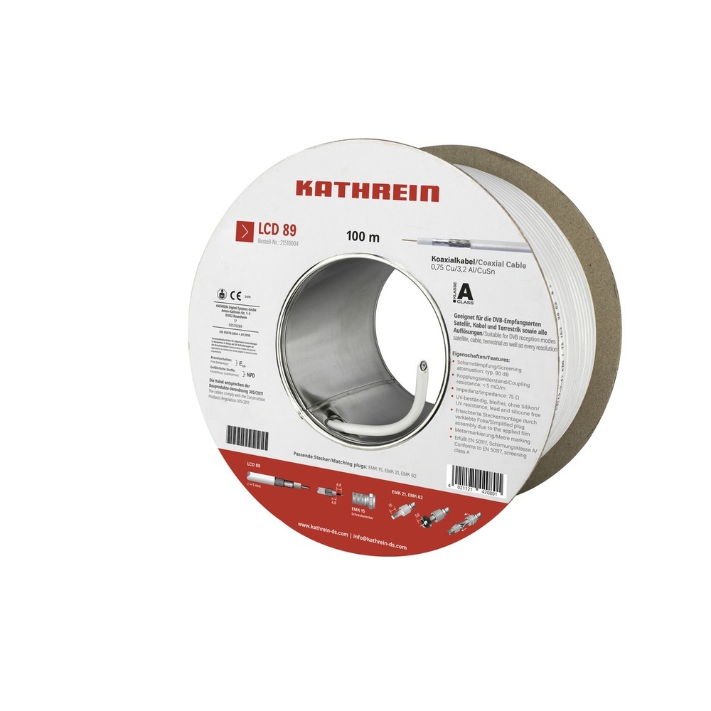 Kathrein Koaxialkabel 21510004 Typ LCD89