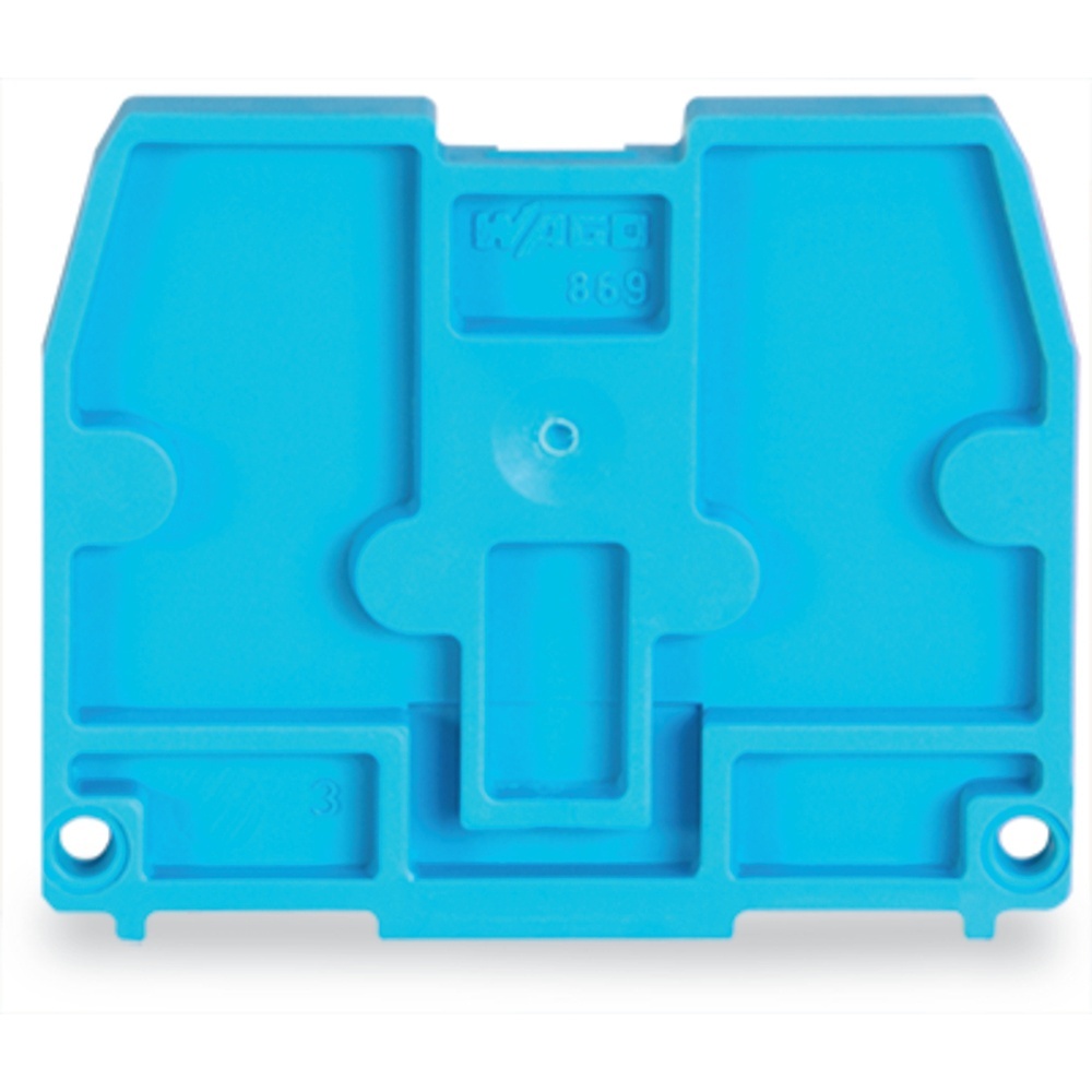 Wago Abschlussplatte 869-378