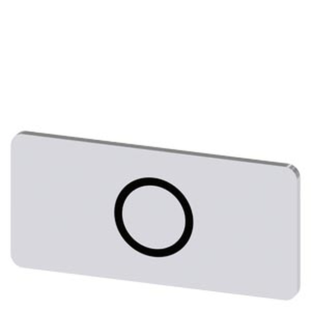 Siemens Bezeichnungsschild 3SU1900-0AC81-0QA0