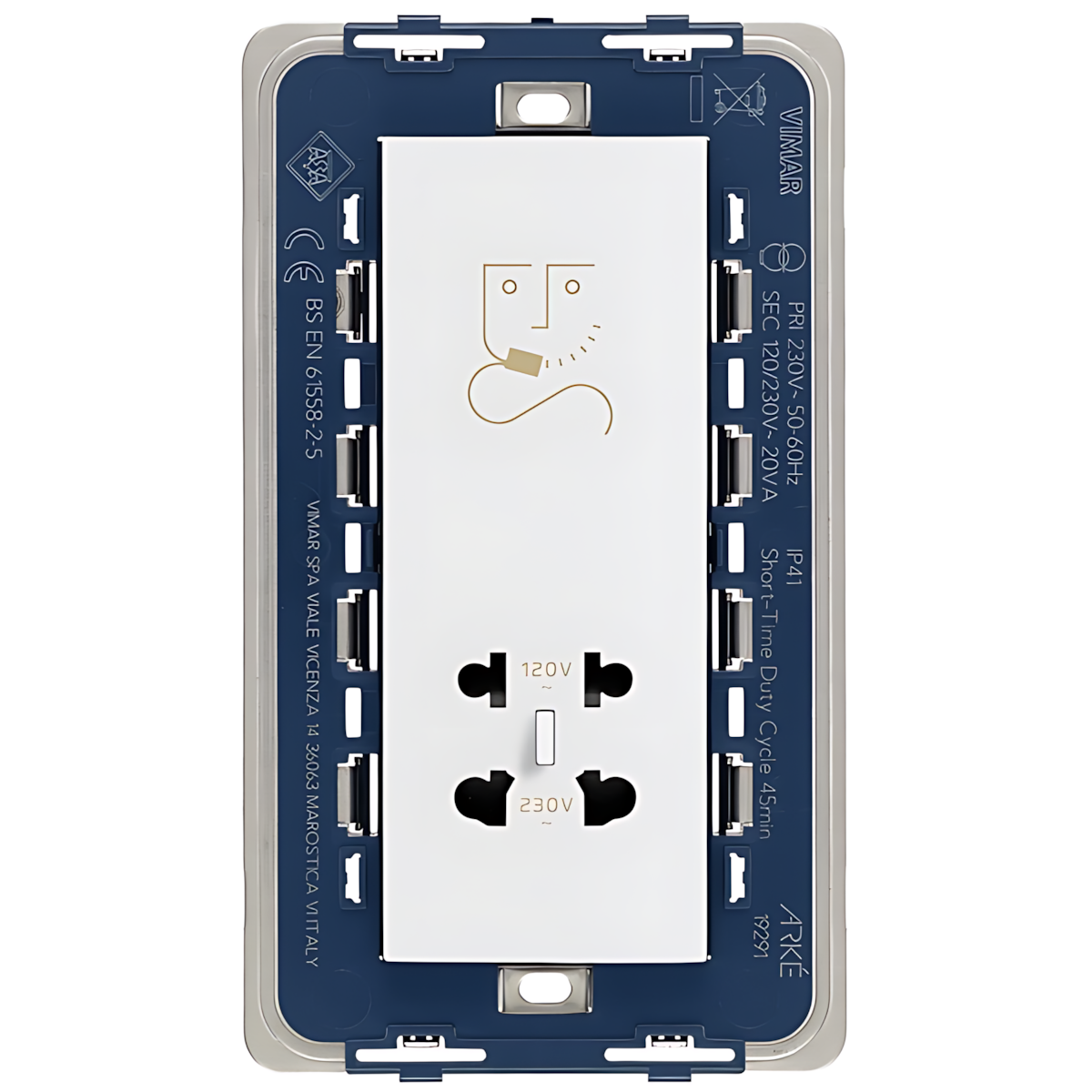 Vimar Rasierersteckdose 19291.B