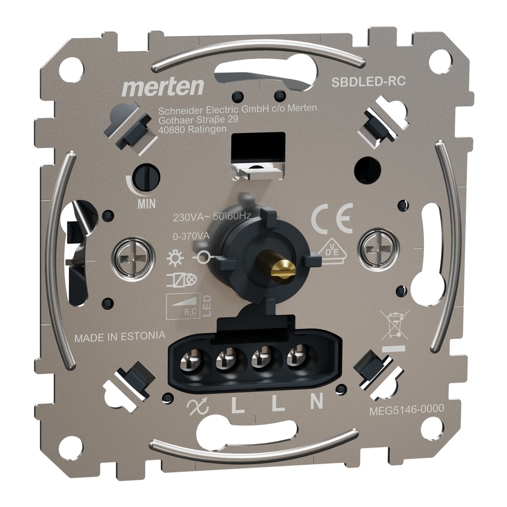 Merten LED Drehdimmer Einsatz MEG5146-0000