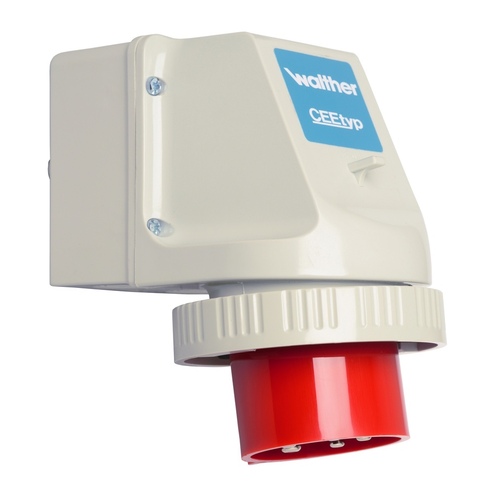 Walther-Werke Wasserdichter Wandgerätestecker 638