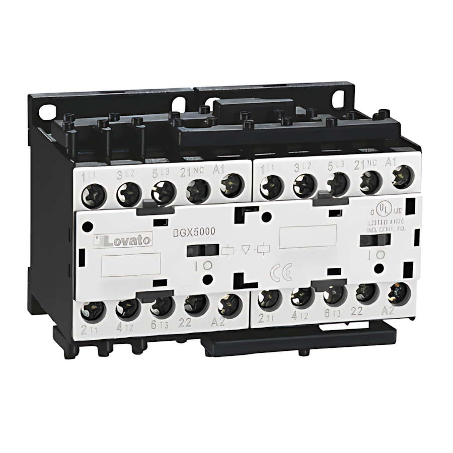 Lovato Electric Phasenumkehr Schützkombination 11BGR0901D125