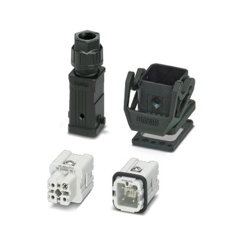 Phoenix Contact Steckverbinder Set 1424445 Typ HC-STA-A03PT-BWS-HT-M20-PLRBK
