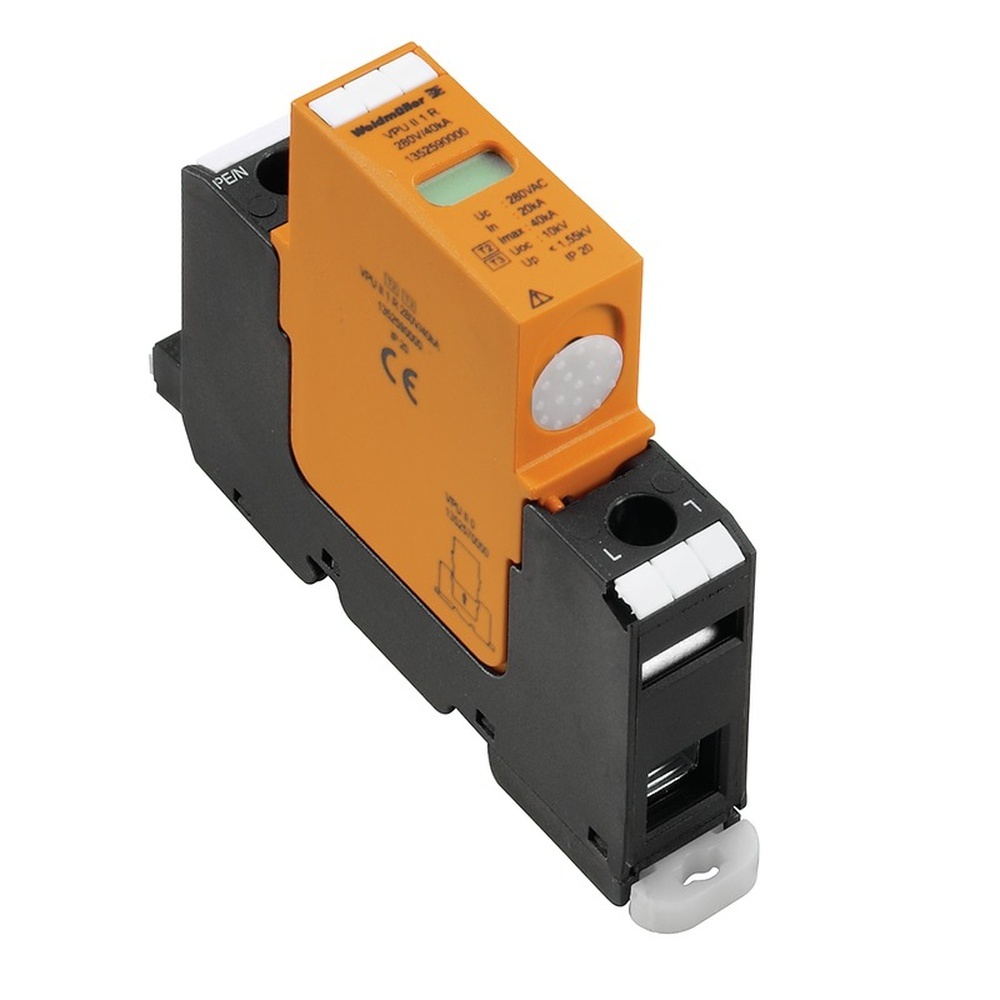 Weidmüller Überspannungsableiter 2811930000 Typ VPU II 1 R 1000V/40KA AC