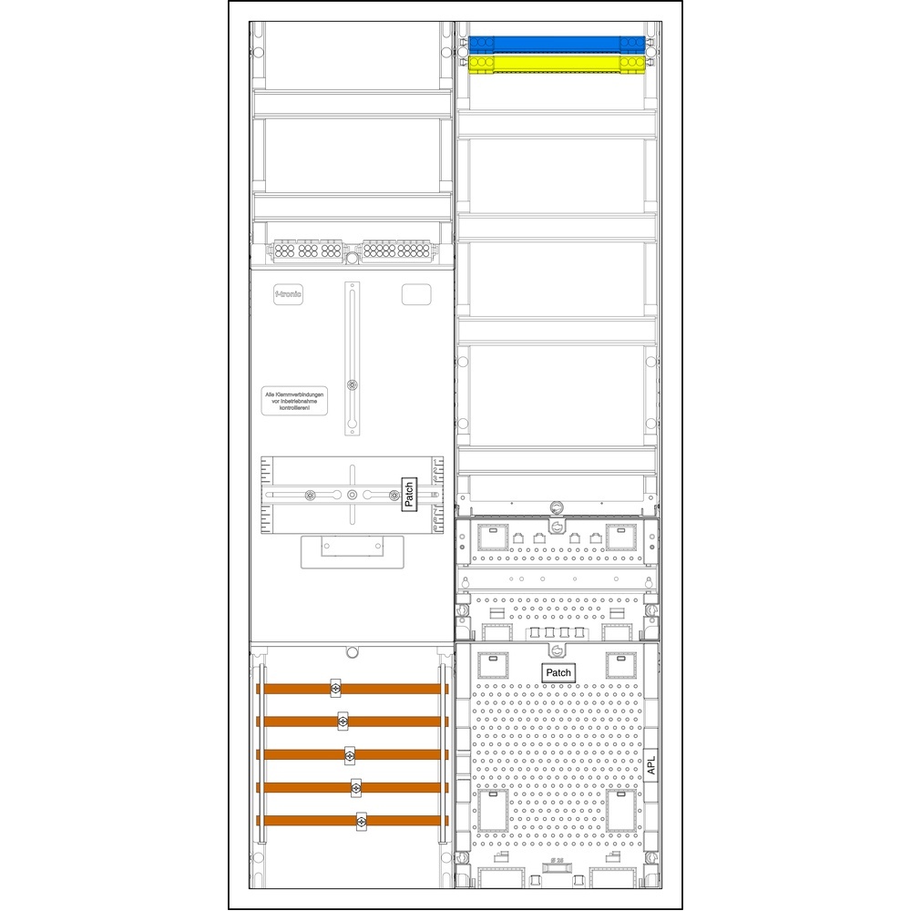 f-tronic Sammelschienenklemmen 7190146 Typ 3HZ721APZRFZ