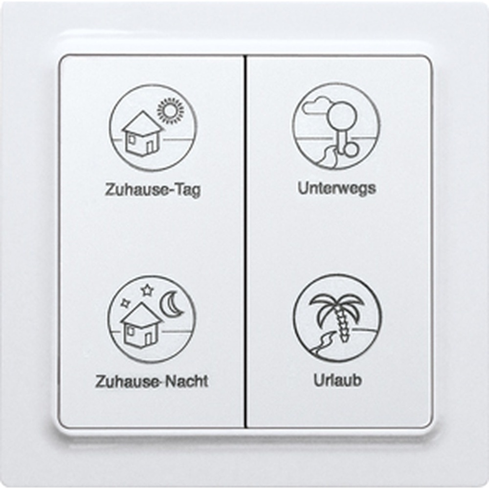 ELTAKO Funktaster 4Kanal 30055432 Typ F4PT55E-