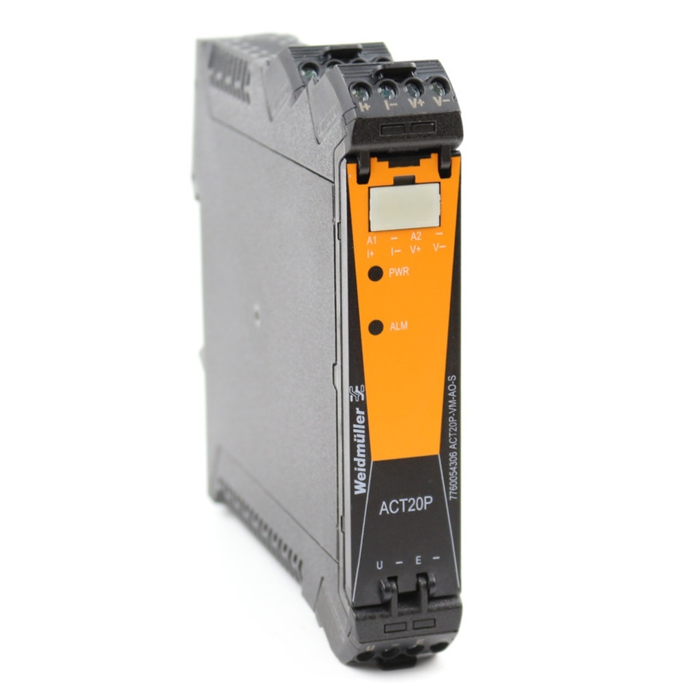 Weidmüller Signalwandler Trenner 7760054306 Typ ACT20P-VM-AO-S