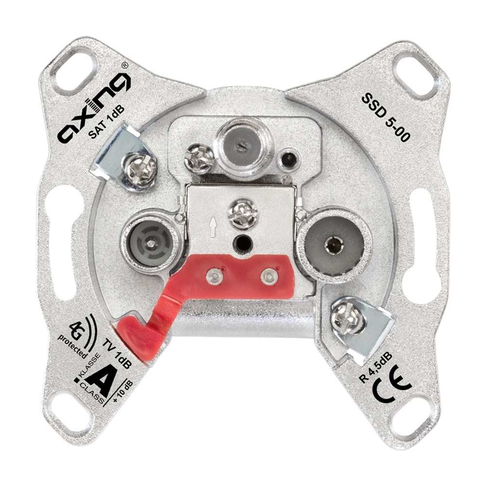 Jung 3 Loch Universal SAT BK Einzeldose SSD5-00