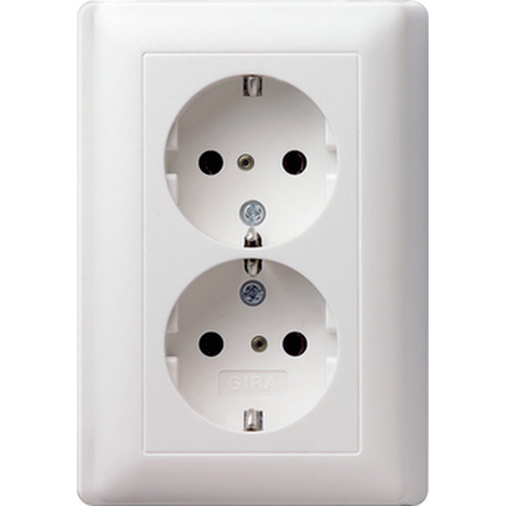 Gira Doppelsteckdose 078303