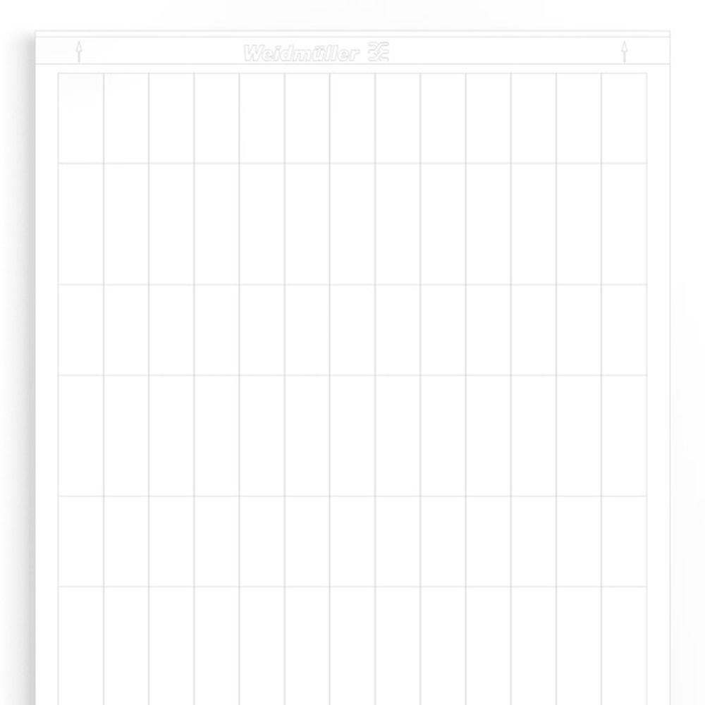 Weidmüller Kabelmarkierungssystem 1759871044 Typ LM WO 15/70 WS
