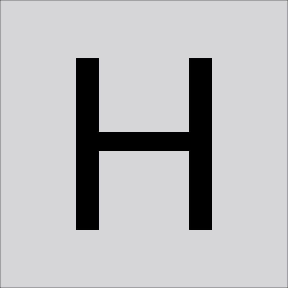 RZB Großbuchstabe 99221.013.H