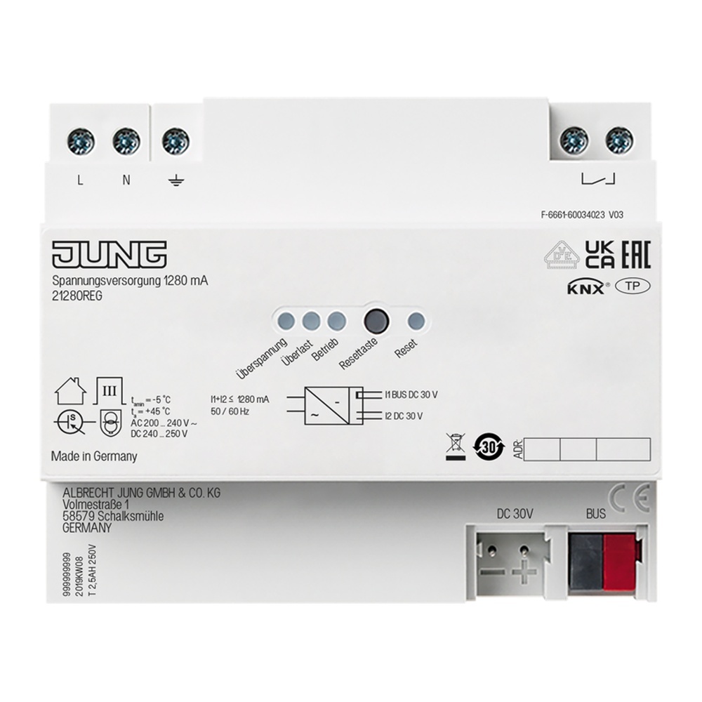 Jung KNX Spannungsversorgung 21280REG