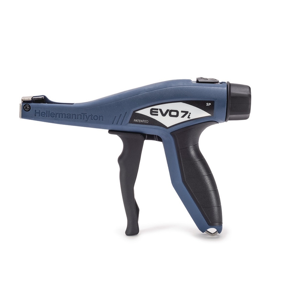 Hellermann Tyton Verarbeitungswerkzeug 110-77002 Typ EVO7iSP-MET/PL-BU