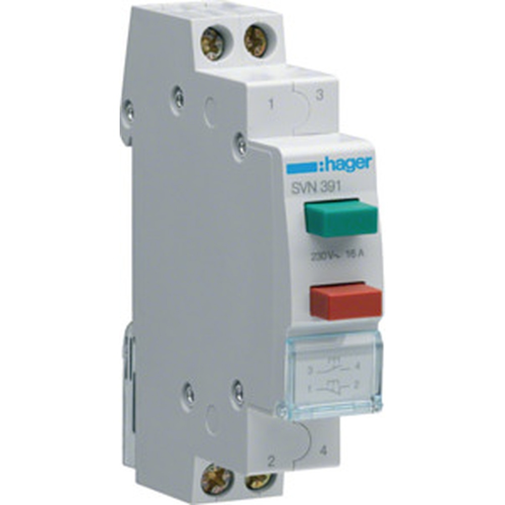 Hager Doppeltaster SVN391